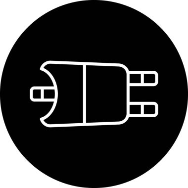 Dolgu simgesi vektör illüstrasyonu