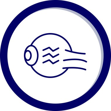 Balık simgesinin vektör illüstrasyonu