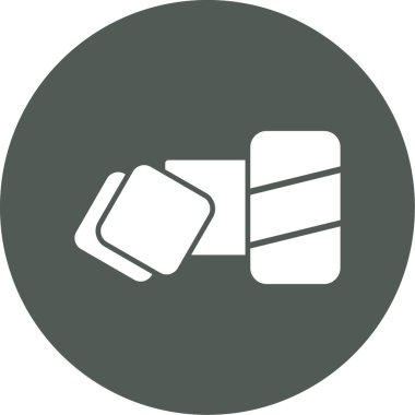 kart vektör simgesi modern basit illüstrasyon