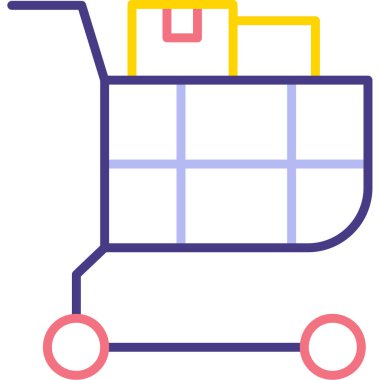 Araç simgesi, vektör illüstrasyonu