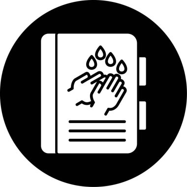 Tıbbi yetersizliğin modern simgesinin vektör illüstrasyonu