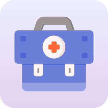 İlk yardım kiti vektör illüstrasyon tasarımı