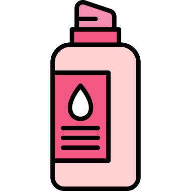 şişe simgesi, vektör illüstrasyonu