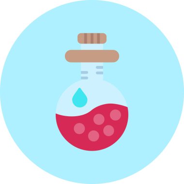 Su. Web simgesi basit illüstrasyon