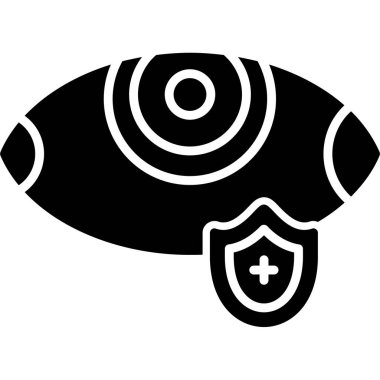 kalkan simgesi, vektör illüstrasyonu