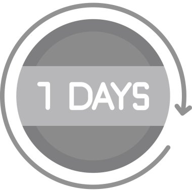 Çemberin yuvarlak simgesinin vektör çizimi