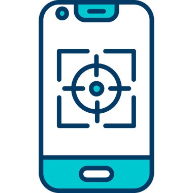 mobil uygulama simgesi. vektör illüstrasyonu