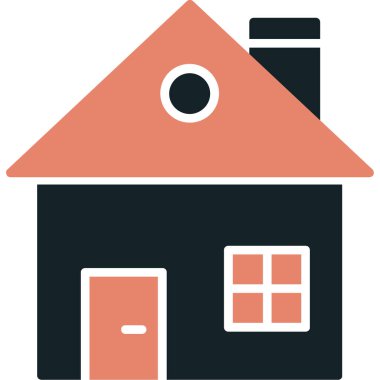 ev vektörü simgesi modern basit illüstrasyon