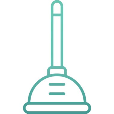 soğuk termometre simgesi, vektör illüstrasyonu