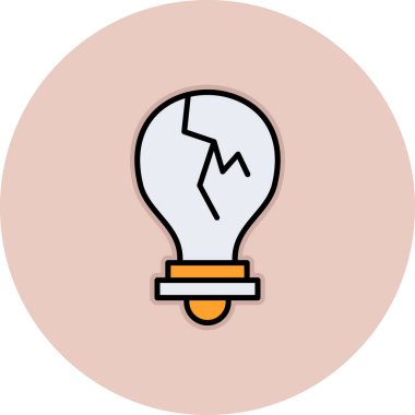 Fikrin vektör simgesi