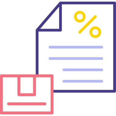 doküman indirimi indirim simgesi iş yönetimi kategorisinde