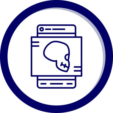 Web simgesi, illüstrasyon vektörü