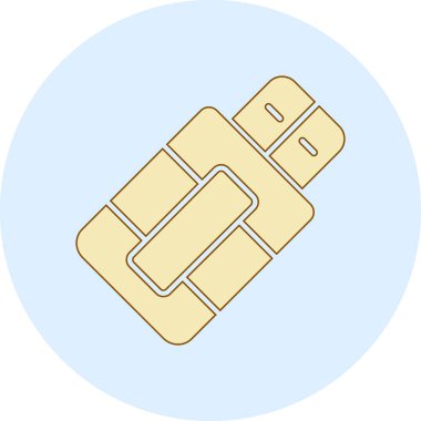 Modern b 'nin vektör illüstrasyonu eksik simgesi