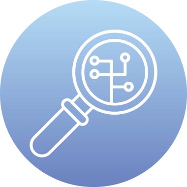 Seo simgesinin vektör illüstrasyonu