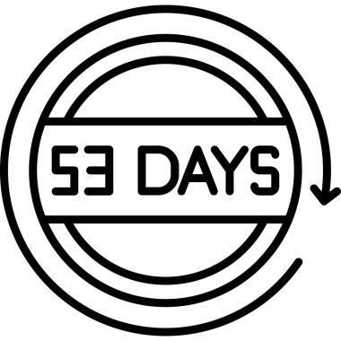 5 6 gün 5 simge, satır biçimi