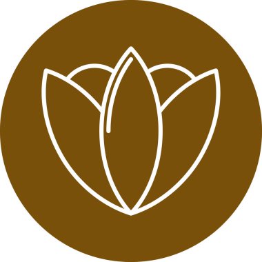 Çiçeğin vektör illüstrasyonu