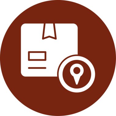 Harita iğnesi. Web simgesi