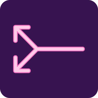 ok simgesinin vektör illüstrasyonu