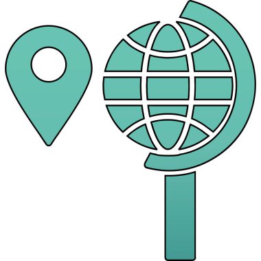 konum simgesi renk tasarımı