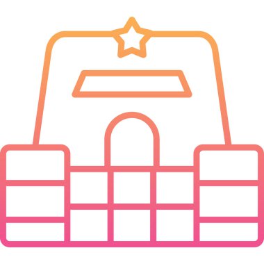 çanta çanta ikonu vektör illüstrasyonu