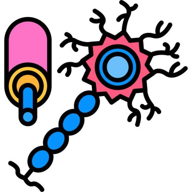 covid 19 koronavirüs simgesi, düz stil