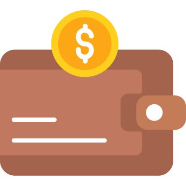 para çantası simgesi, vektör illüstrasyonu