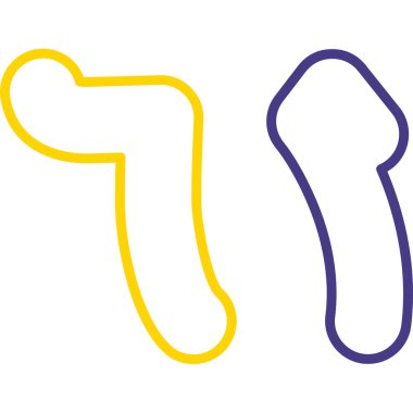 çizgi diş taşıma simgesi beyaz arka planda izole. Diş çürüğü. Renkli taslak konsepti. vektör.