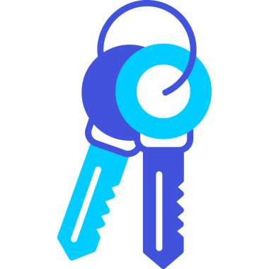 Anahtar. Web simgesi basit illüstrasyon