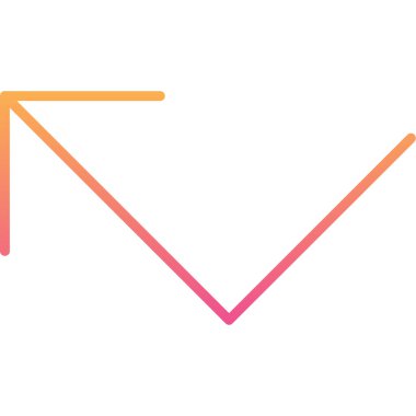 ok simgesi vektör illüstrasyonu