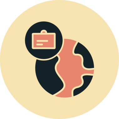 iş simgesi vektör illüstrasyonu