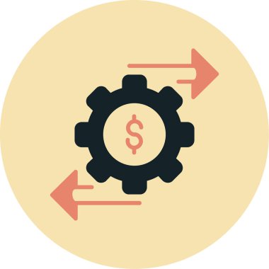 iş ve finans dairesi simgesi.