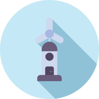 Hava kirliliği vektör simgesi