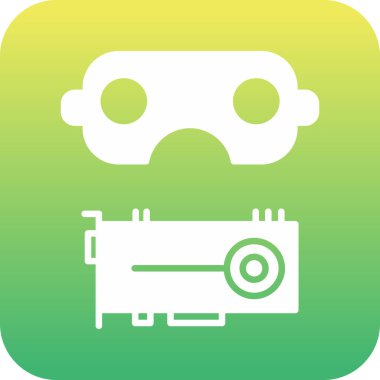 Gaz ikonunun vektör illüstrasyonu