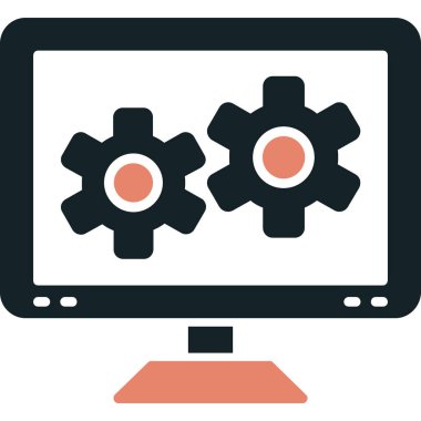 Web tasarım vektörü simgesi