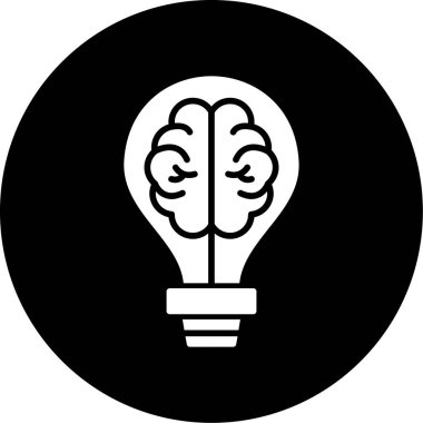 ampul simgesi vektör illüstrasyonu