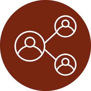 İnsan simgesinin vektör illüstrasyonu