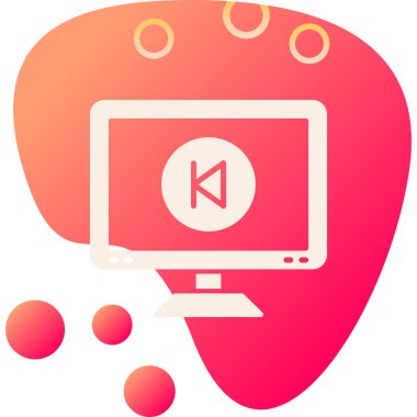 Bilgisayar. Web simgesi vektör illüstrasyonu