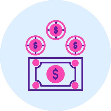 para simgesi vektör illüstrasyonu