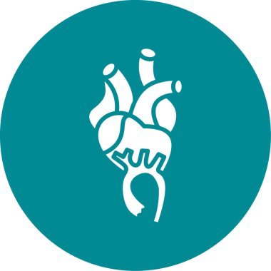 Bir insan gövdesi simgesinin vektör illüstrasyonu