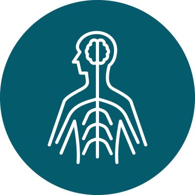 İnsan Organı. Basit illüstrasyon