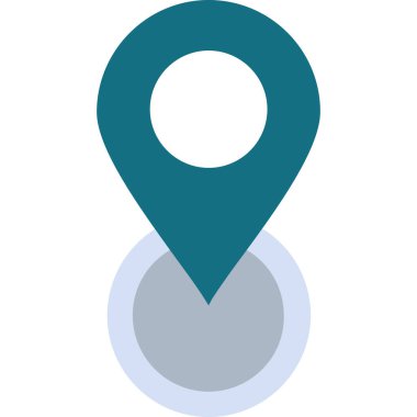 Yer düz renkli simge