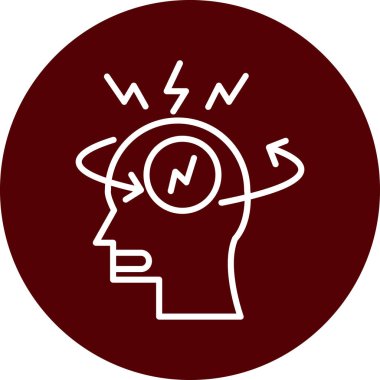 Modern simgenin vektör illüstrasyonu