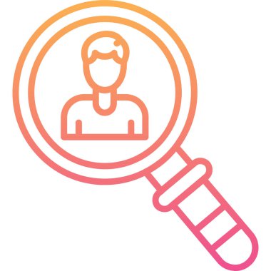 Ara. Web simgesi vektör illüstrasyonu