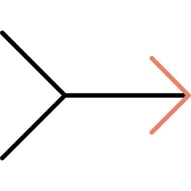 ok aşağı simgesi, vektör illüstrasyonu