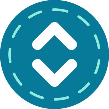 Para birimi simgesi vektör illüstrasyonu