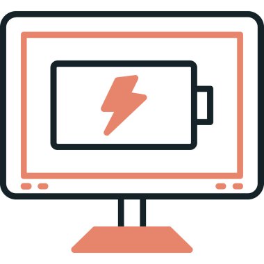 bilgisayar simgesi vektör illüstrasyonu