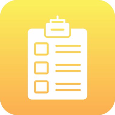 belge simgesi. düz tasarım biçimi