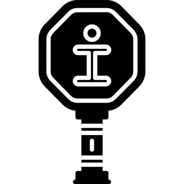 Ağırlık simgesinin vektör çizimi