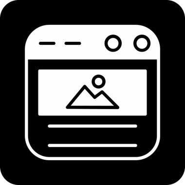 Web ve mobil için vektör simgesi