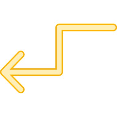 Doğru yön ikon vektör illüstrasyonu